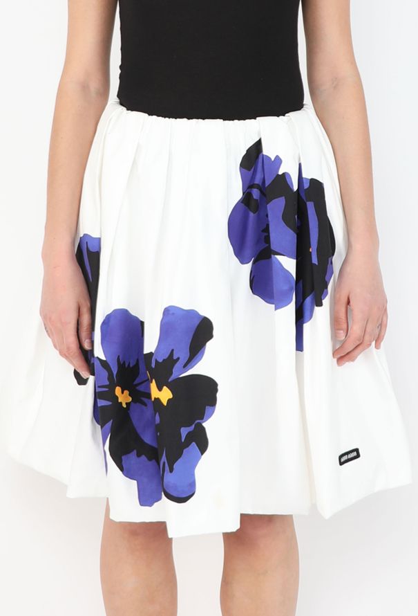 Miu Miu Floral Balloon Skirt, F/W 2024 - 4