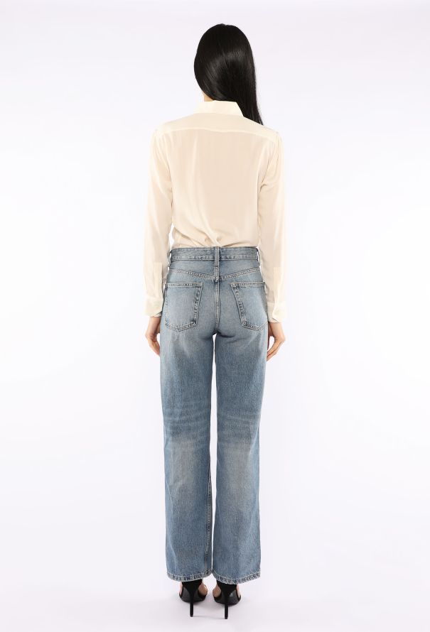 Saint Laurent Silk Crêpe de Chine Shirt, 2020 - 6