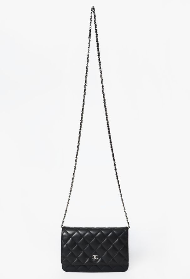 Chanel Chanel Black Wallet on Chain Bag - 1