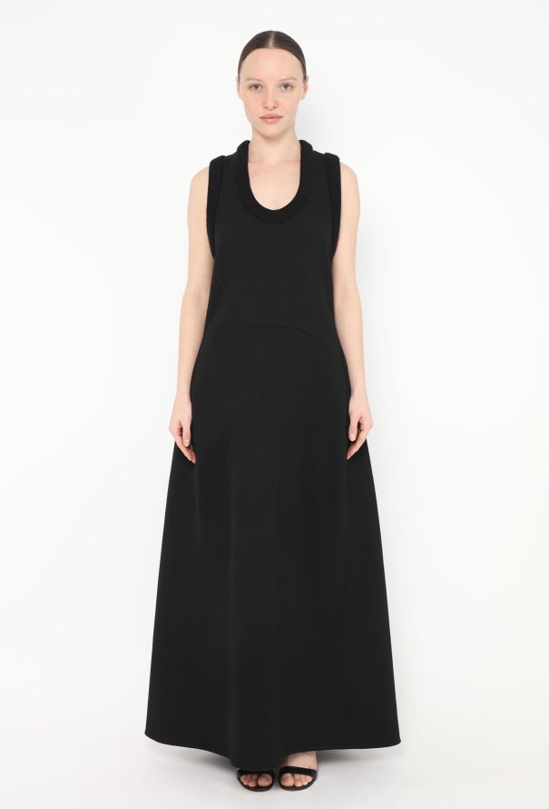 The Row 2024 Ribbed Trim Maxi Dress - 1