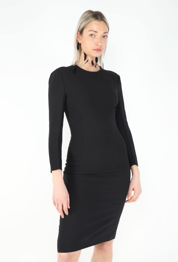 Prada Feather Collar Dress, F/W 2022 - 3