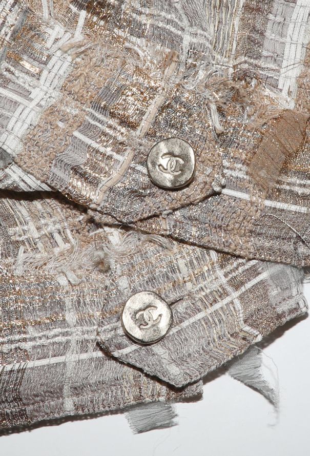 Chanel Spring 2006 Lamé Lesage Top - 8