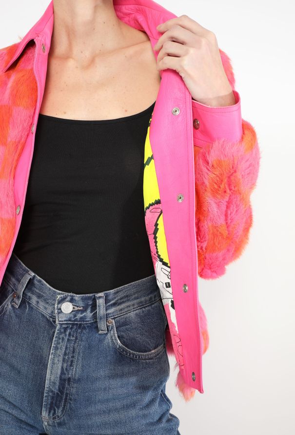 Dior ICONIC F/W 2001 Rabbit Fur Jacket - 7