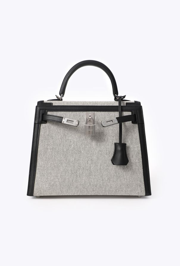 Hermès Toile H & Black Swift Kelly Sellier 25, 2026 - 5