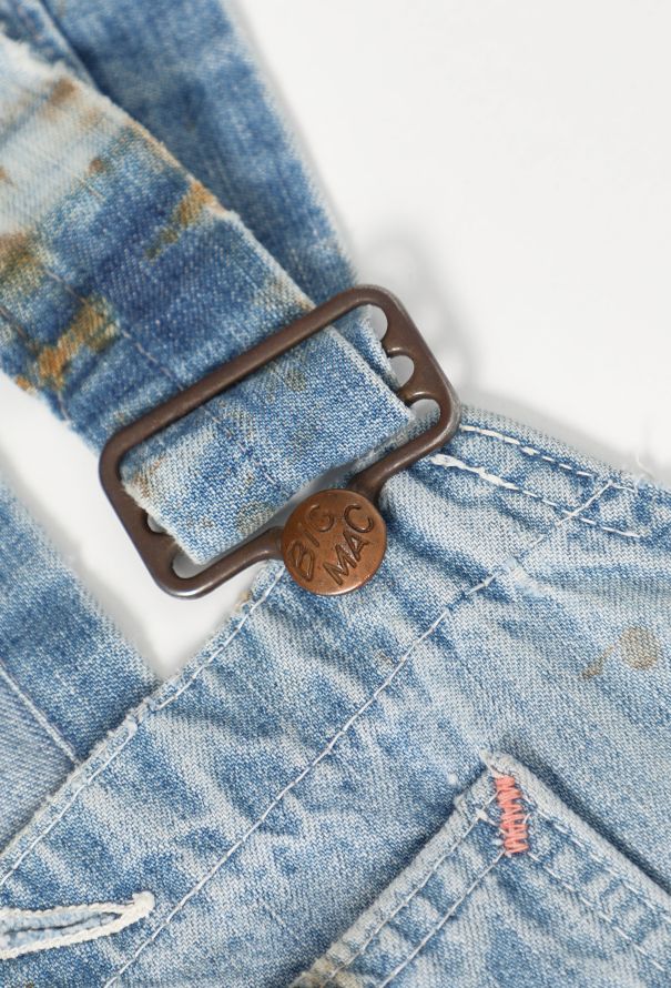 Men's Vintage 1960s Big Mac Denim Overalls - 8 Men's Vintage 1960s Big Mac Denim Overalls - 8