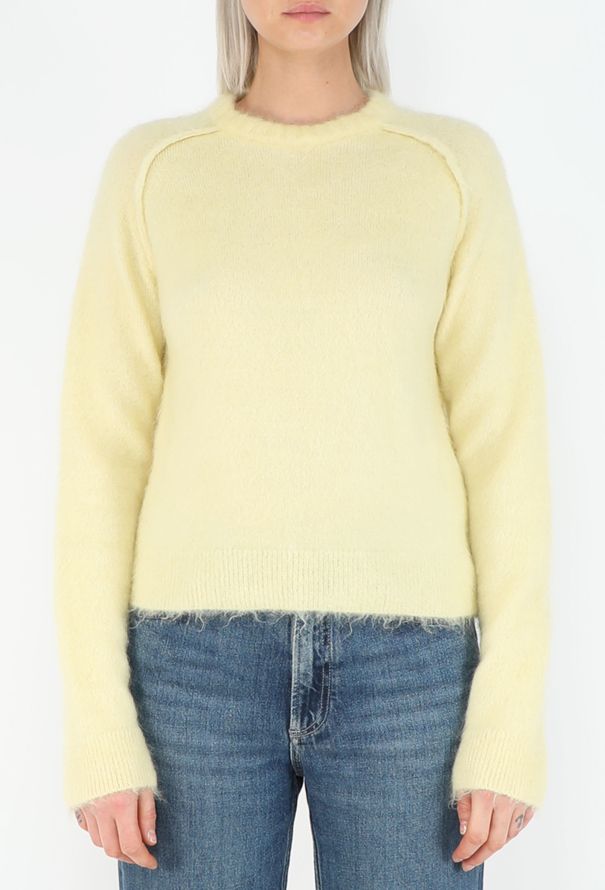 Jil Sander 2024 Mohair Knit Cropped Sweater - 2