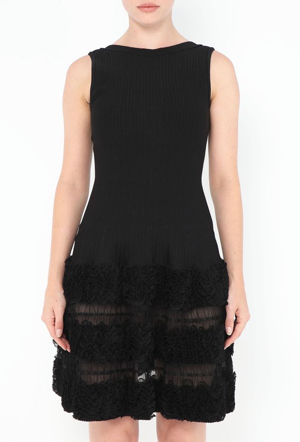 Alaïa S/S 2009 Ruffled Skater Dress - 3