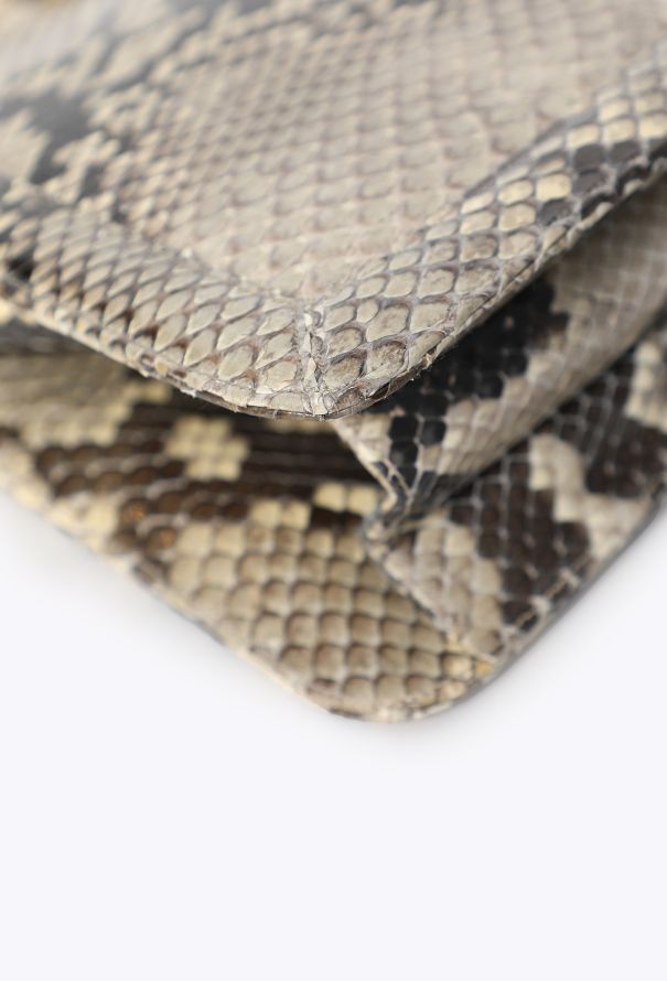 Judith Leiber Python Top-Handle Clutch Bag - 10