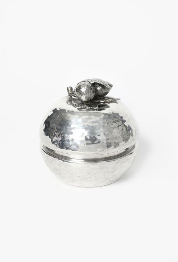 Dior Vintage Hammered Silver Candy Dish - 4