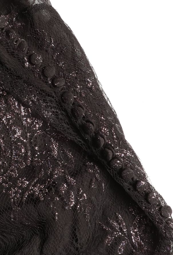 Christian Dior ULTRA RARE F/W 2002 Lace Bow Gown - 10 Christian Dior ULTRA RARE F/W 2002 Lace Bow Gown - 10