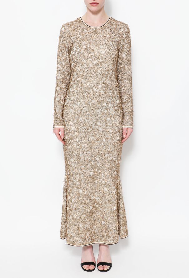 Chanel Pre-Fall 2019 Embroidered Tinsel Dress - 3 Chanel Pre-Fall 2019 Embroidered Tinsel Dress - 3