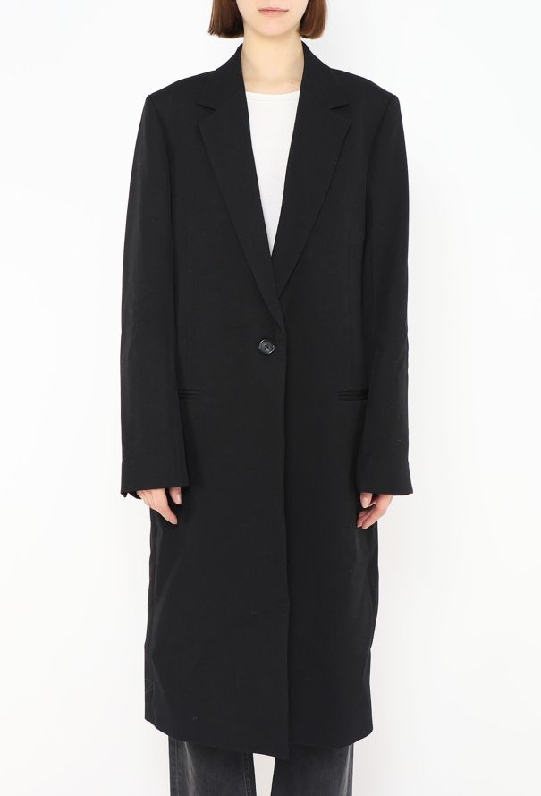 Toteme 2025 Grain de Poudre Tailored Coat - 3 Toteme 2025 Grain de Poudre Tailored Coat - 3