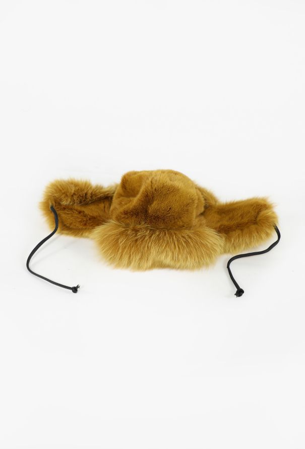 Fox Fur Aviator Hat - 6