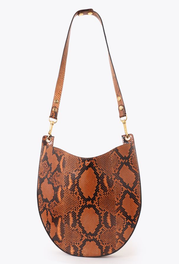 2014 Medium Python Hobo Bag