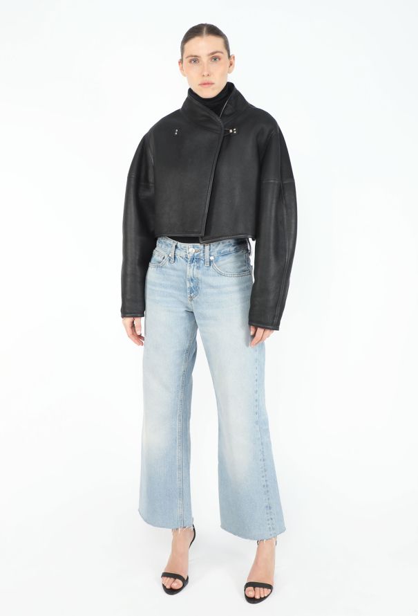 Alaïa Re-Edition 1983 Merino Shawl Jacket - 4