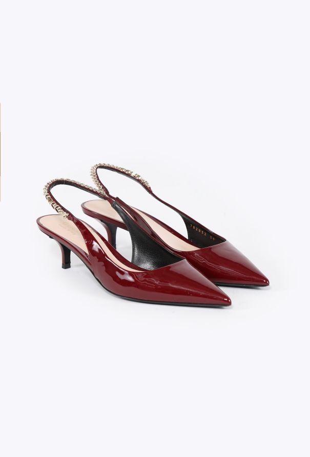 Gucci S/S 2024 Signoria Chainlink Slingbacks - 4