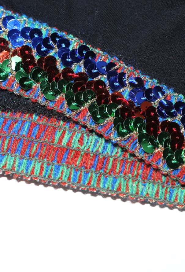 Jean Paul Gaultier 1988 Paillette Crop Top - 5