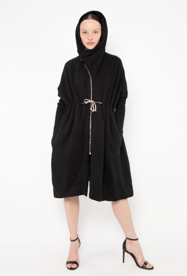 Rick Owens Drkshdw Asymmetrical Hoodie Dress - 5 Rick Owens Drkshdw Asymmetrical Hoodie Dress - 5
