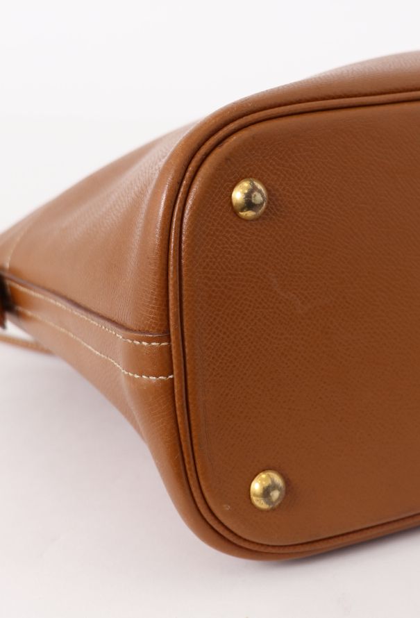 Hermès Gold Smooth Grain Calfskin Bolide 35 - 9 Hermès Gold Smooth Grain Calfskin Bolide 35 - 9