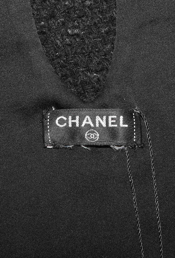 Chanel 2010 Ruffled Tweed Top - 5