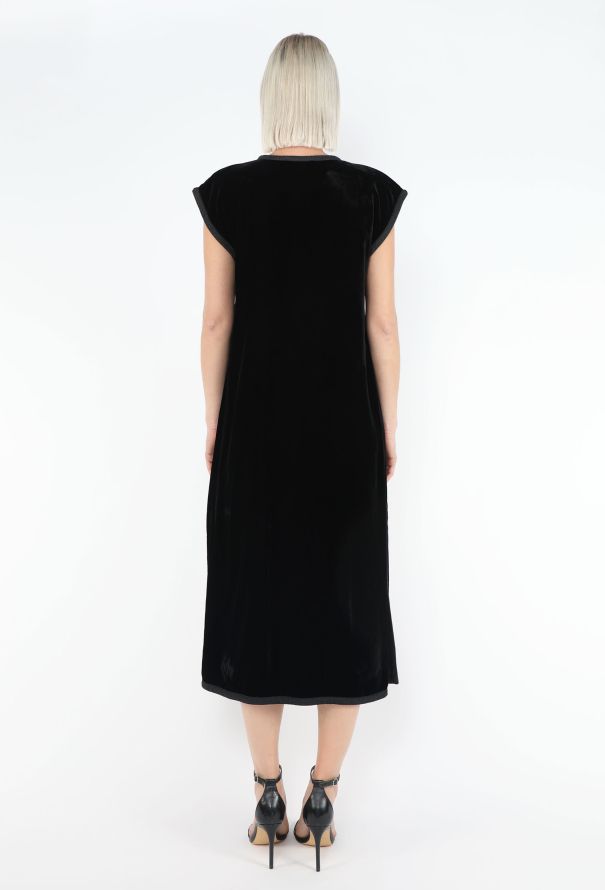 Saint Laurent COLLECTOR 1976 Russian Velvet Tunic Dress - 4