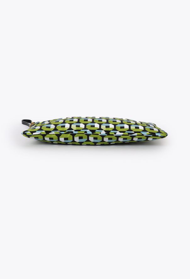 Prada Green Re-Nylon Clutch - 6 Prada Green Re-Nylon Clutch - 6