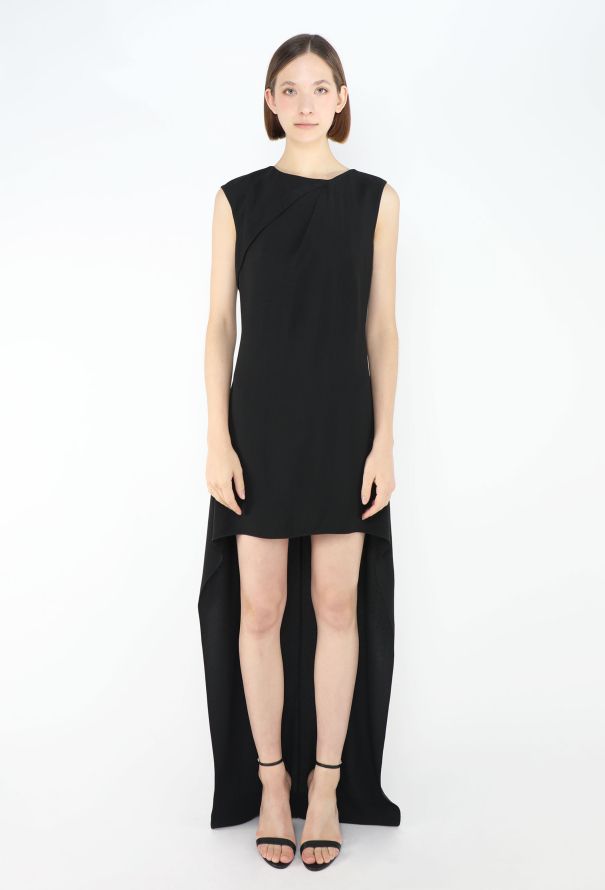 Saint Laurent 2015 Asymmetrical Train Dress - 2