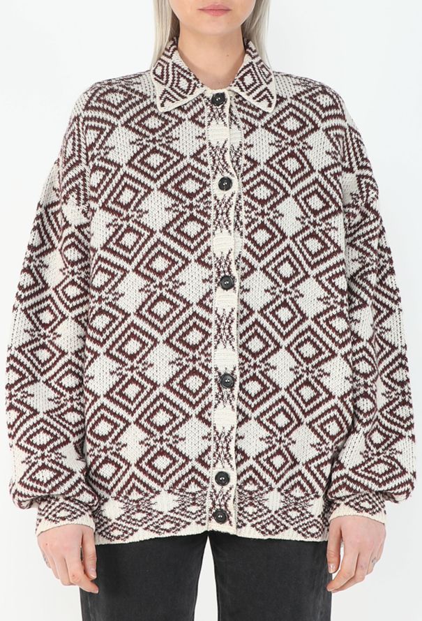 Prada Fall 2021 Jacquard Cardigan - 1