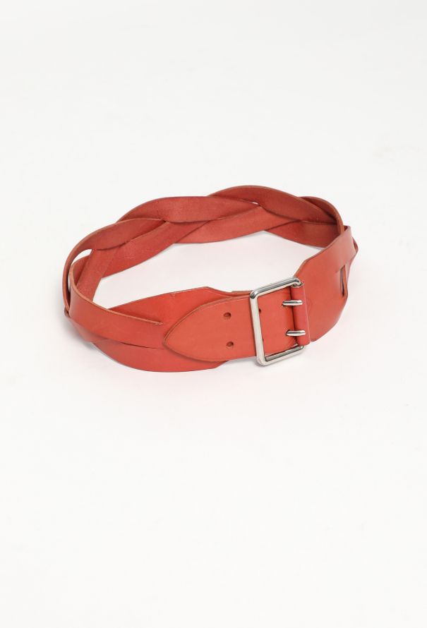 Balenciaga Braided Leather Belt - 2 Balenciaga Braided Leather Belt - 2