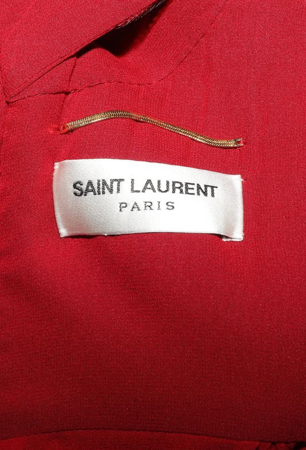 Saint Laurent STUNNING F/W 2020 Sequin Lavallière Dress - 7