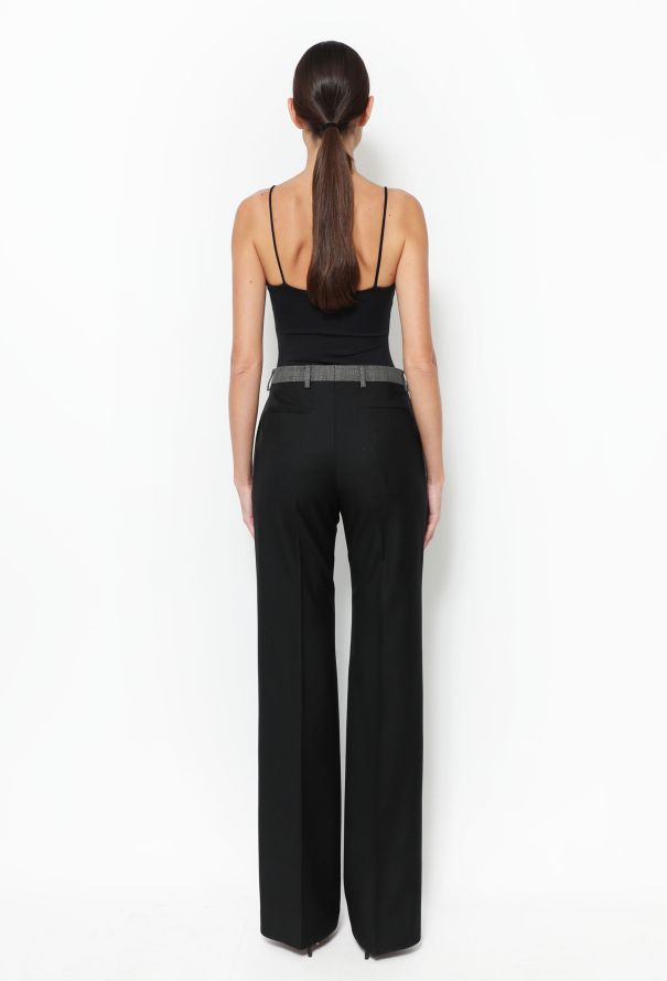 Givenchy Checkered Crêpe Trousers - 2 Givenchy Checkered Crêpe Trousers - 2