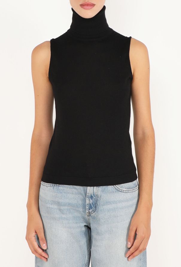 The Row Meritas Cashmere Turtleneck Top - 1