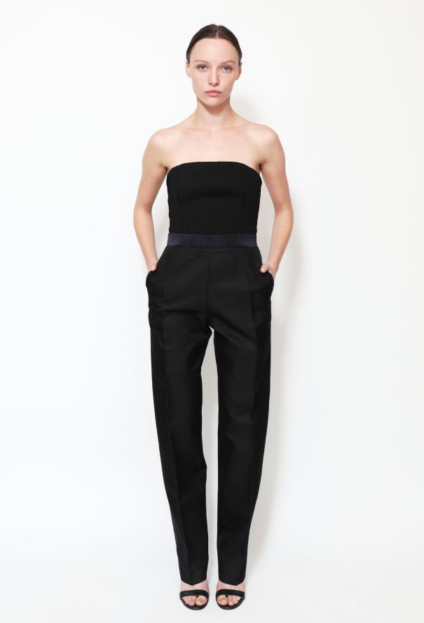 Céline 2010 Tailored Smoking Jumpsuit - 4
