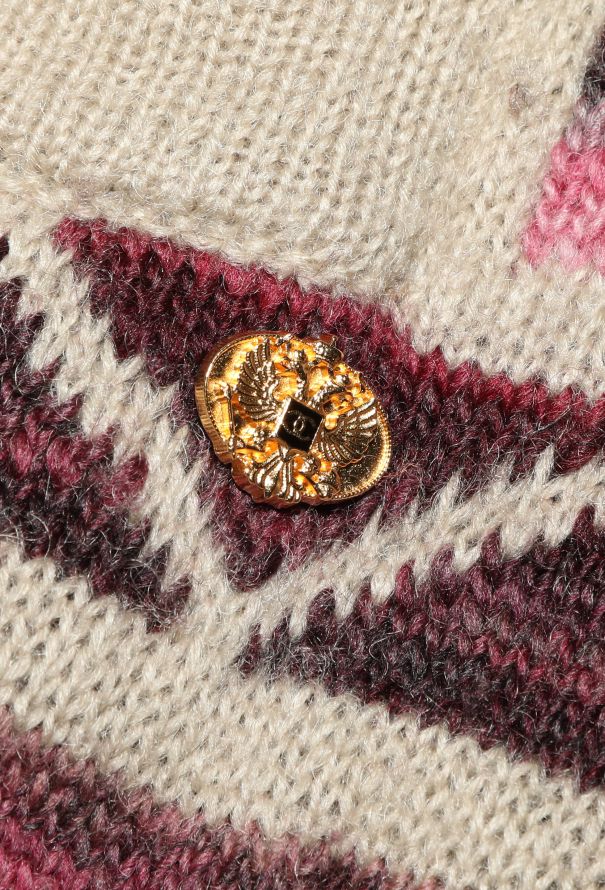 Chanel Pre-Fall 2009 Paris-Moscow Intarsia Cardigan - 8 Chanel Pre-Fall 2009 Paris-Moscow Intarsia Cardigan - 8