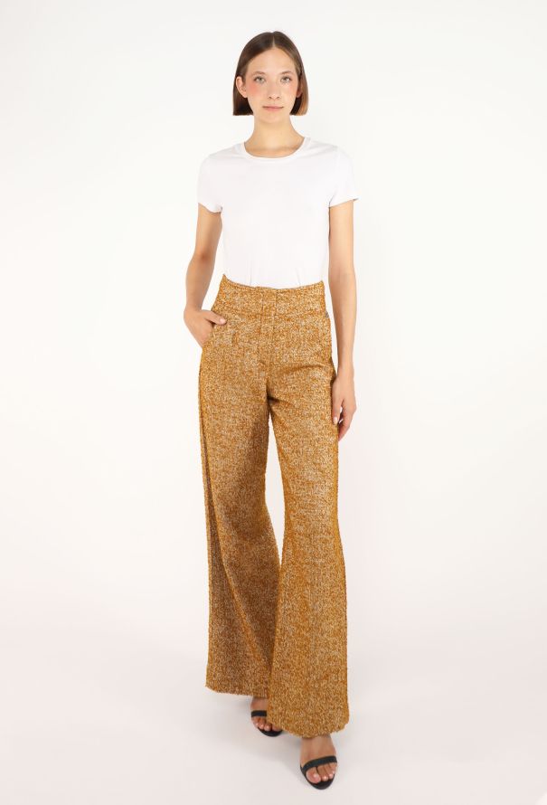 Chanel Paris-Dallas Tweed Trousers, Pre-Fall 2014 - 1