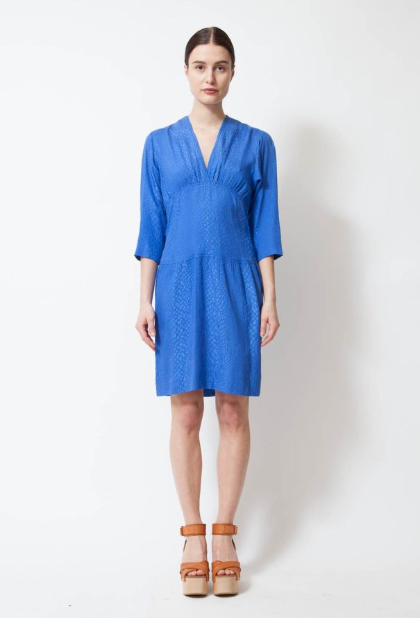 Yves klein blue sales dress
