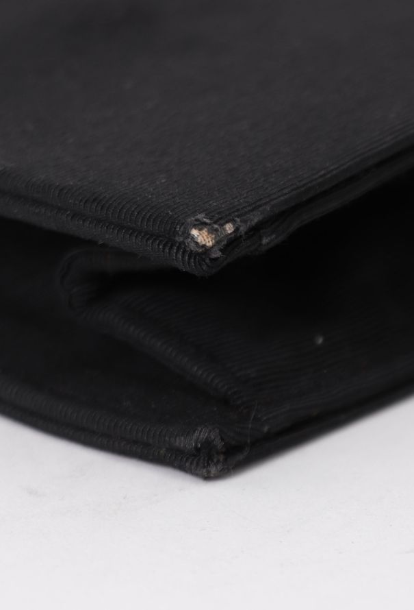 Saint Laurent '80s Black Couture Clutch - 11