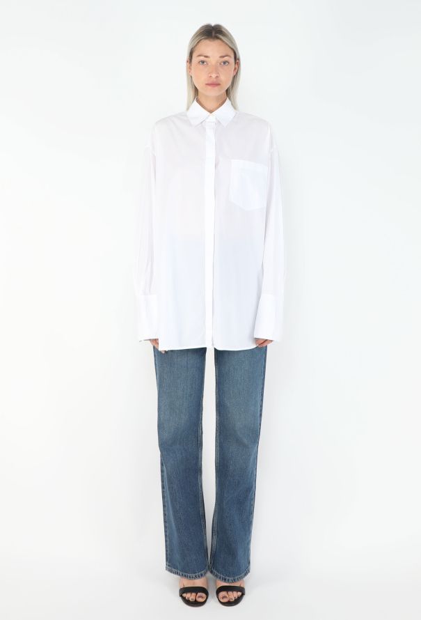 The Row Classic Oversized Cotton Shirt - 2