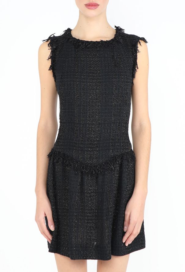 Chanel 2007 Iridescent Tweed Dress - 1