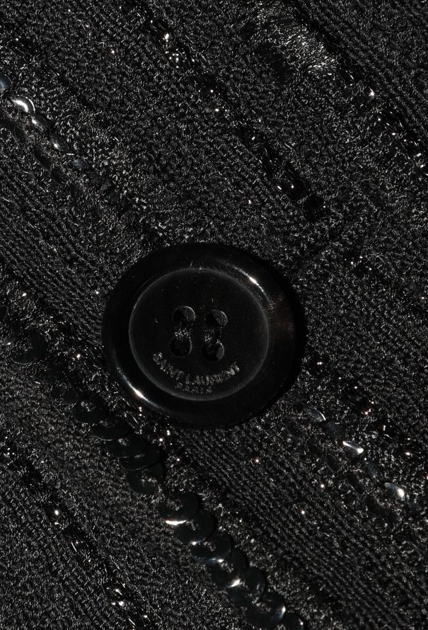 Saint Laurent 2018 Sequin Embroidered Blazer - 9