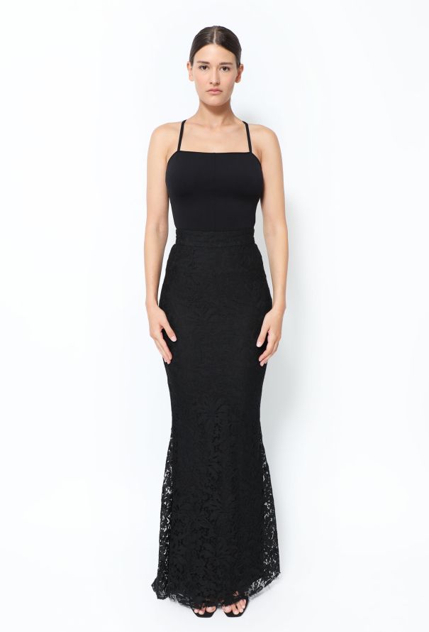 Dolce & Gabbana Classic Lace Maxi Skirt - 1