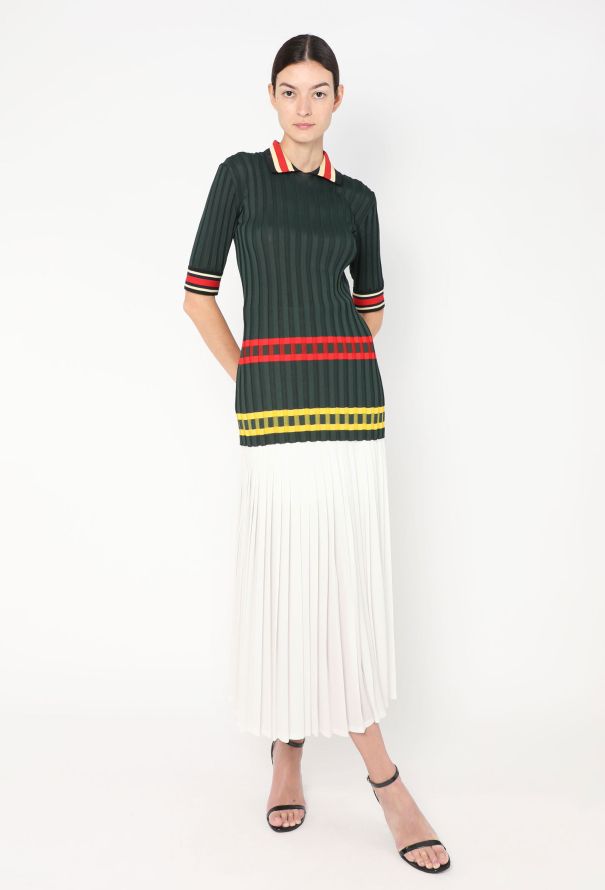 Céline Striped Polo Top, S/S 2014 - 1