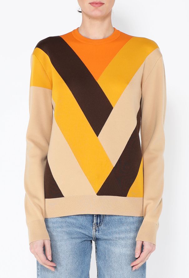Céline Campaign F/W 2011 Chevron Knit Sweater - 1