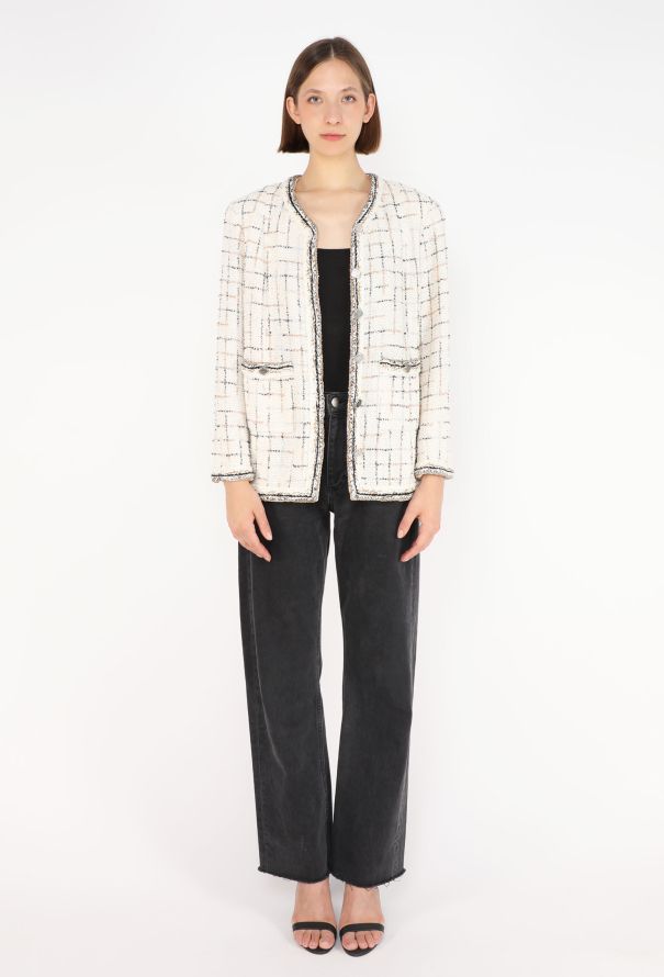 Chanel Cocobot Lamé Tweed Jacket, S/S 2017 - 4