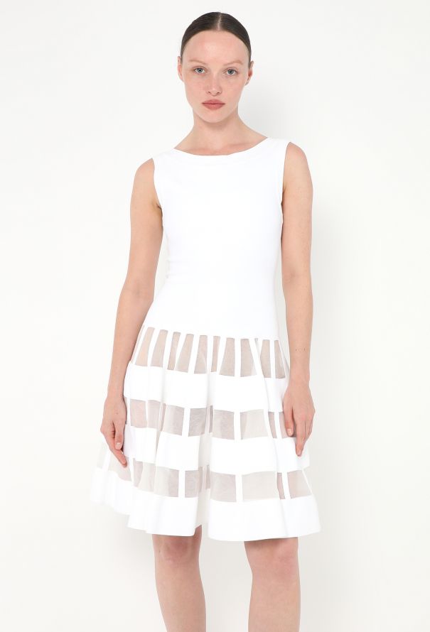 Alaïa Crinoline Trim Skater Dress - 2