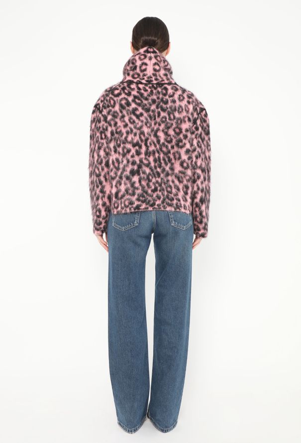 Céline F/W 2014 Mohair Leopard Sweater - 5 Céline F/W 2014 Mohair Leopard Sweater - 5