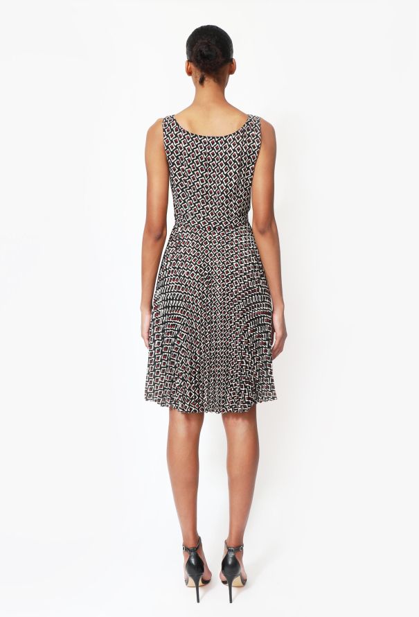 Prada 2017 Belted Crêpe Dress - 3