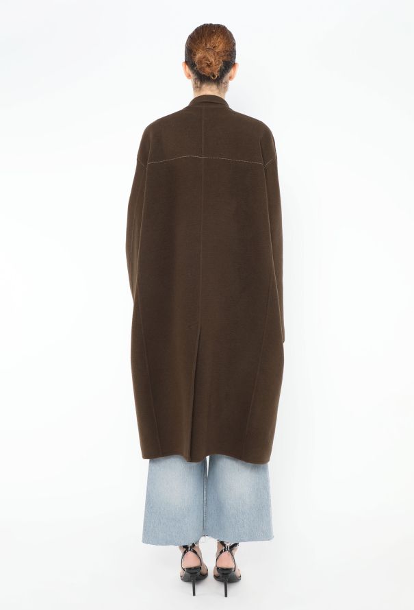 Céline 2014 Cashmere Crombie Coat - 4