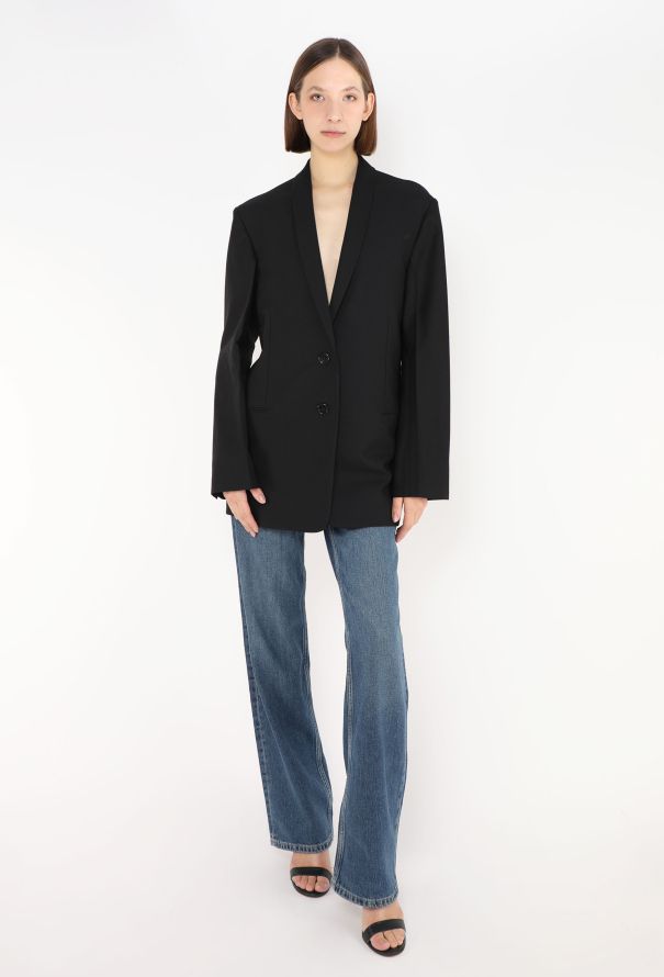 The Row Pre-Fall 2023 Cowal Cut-out Blazer - 7