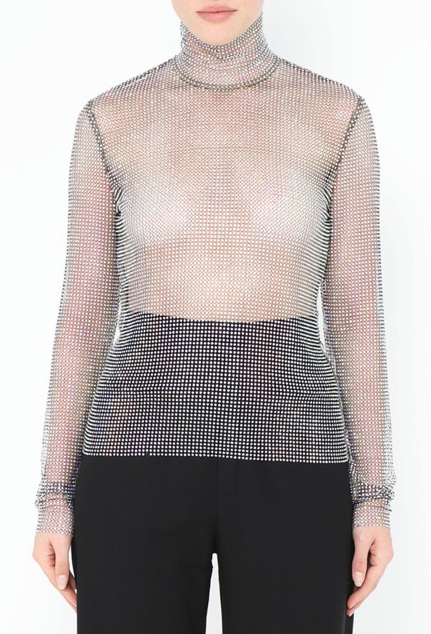 Gucci F/W 2017 Embellished Turtleneck Top - 1